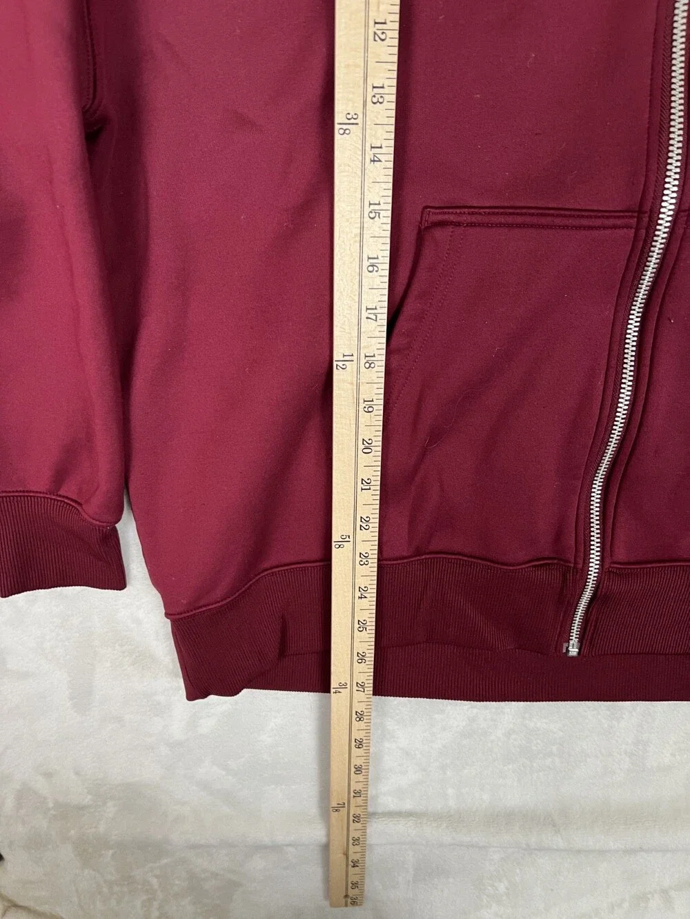 Vintage Nike Dr-Fit Full Zip Hoodie Sweatshirt Fleece Line Size L RedY2K Swoosh
